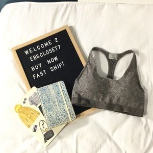 Athleta Natura Athletic Wireless Sports Bra